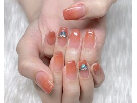 【パラジェル】テラコッタグラデ