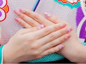 サロンドパール(Salon de Pearl)の写真/【ハンドジェルネイル(ワンカラー)¥4950】豊富なカラーの中からあなたのお気に入りの色がきっと見つかる♪