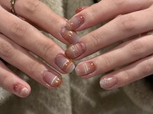 フィロンネイル 本町店(filonnail)/持込90分：ニットネイル