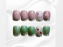 ユメノソラ 越谷店(yumeno空)/塗りかけデザイン ¥3900