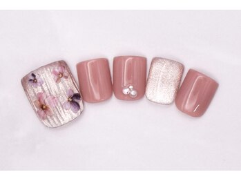 プリッシュ 銀座1丁目店(prish)/7000円　フットネイル