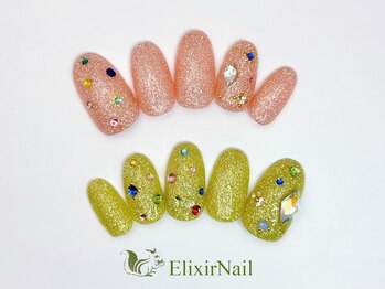 エリクサーネイル 池袋(Elixir Nail)/定額a シンプル/クーポン使用