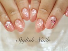 スタイリッシュネイルズ(Stylish Nails)/シェル入りグラデーション
