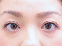 目の形に合わせてまつ毛をデザイン☆