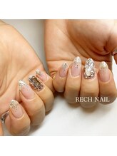 レッシュネイル サロンアンドスクール(RECH NAIL salon&school)/キラキラビジュー☆