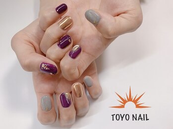 トヨネイル(TOYO NAIL)/ワンポイントニュアンス☆
