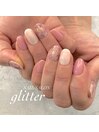 ニュアンス春ネイル