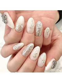 クリスマスネイル