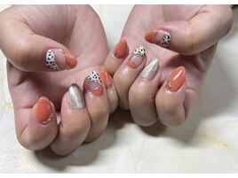 変形フレンチ&レオパード