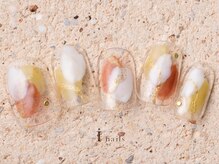 アイネイルズ 町田店(I nails)/桃カラー塗りかけ6480円