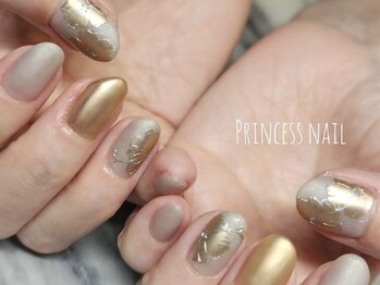 プリンセスネイル(Princess nail)/フラワーネイル9600