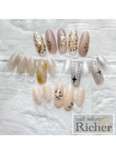 エスフィーネイルサロン リシェル(Esfy nailsalon Richer)/2024,5月 定額デザイン