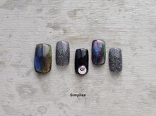 シンプリー ネイルアンドアイラッシュ 祖師谷大蔵店(Simpliee Nail&Eyelash)/【ハンド】マグネットネイル