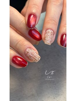 ウギ 北浜店(Ugi.)/冬大人気ツイード×マグネット