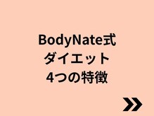 エステティックトレーニングサロン ボディネイト(Body Nate)/ダイエット法