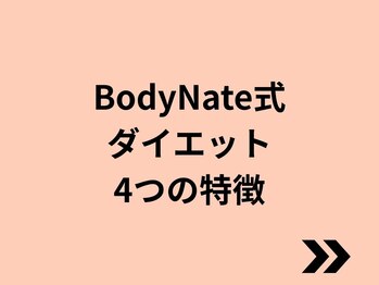 エステティックトレーニングサロン ボディネイト(Body Nate)/ダイエット法
