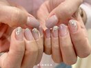 シンプル♪ミラーシェルネイル