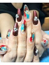 ノワール ネイルアンドスクール(Noire)/★ワインレッド★