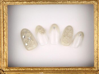 グラニットネイル(granite nail)/大人上品♪アート4本コース