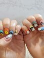 ボネール(nail ＆ eyelash Bounail)&nbsp;キャラクターネイルもご相談くださーい(^o^)