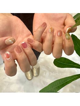 ル ミルト(Lu Mirto)/ニュアンスネイル/6本アート