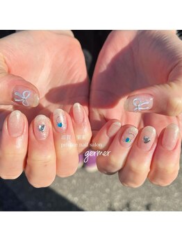 ジェルメ(germer)/ぷっくりリボンがアクセント！