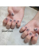 グラムスラム 福島店(GLAMSLAM)/チークネイル♪