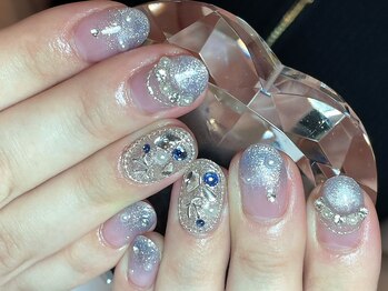 キャッツアイ東京 新宿店(Cat's eye TOKYO)/キラキラネイル