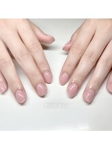 リッシュ トロワ(RICHE trois)/定番かわいいピンクネイル♪