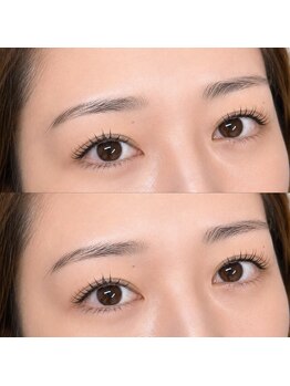 エイム(Aim)の写真/垢抜け美眉へ♪まつ毛パーマ・パリジェンヌ本格稼働＆同時施術OK！平日17時まではお得◎