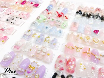 ネイルコレクション ピンク(Nail Collection Pink)の写真/定額4コースは200種★大人可愛い&トレンドアート多数♪アート量で選べ色変更okでオリジナル度は無限大♪