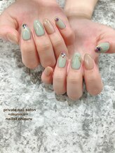 プライベート ネイルサロン マーマ(murmur)/ミントカラー
