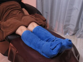 ラベンダー(Lavender)/蒸しタオルでさらに血行促進