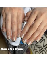 ネイル ウサミミ(Nail UsaMimi)/細フレンチ