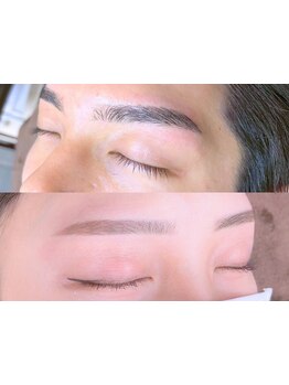 アイブロウメニューがあるサロン