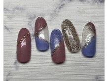 ネイルサロン インプレス(Impress)/バイカラーネイル☆