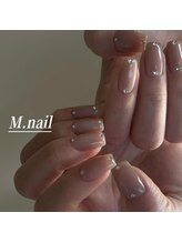 エムネイル(M.nail)/ワンカラーxストーン