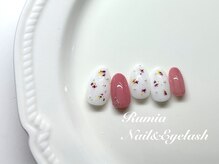 ルミア(Rumia)/春の押し花ネイル