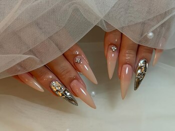 カリネイル(Calli nail)の写真/【最新のジェルチップスカルプが熊本に上陸!】時短でデザインも楽しめる!スラッときれいな指先に♪