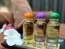 private spa Mon cheriの雰囲気（マッサージのオイルは厳選したものを使用。）
