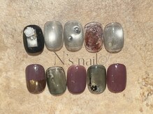 エヌズネイル 三鷹駅前北口店(n’s nail)/エレガントdesign 定額9600/8600