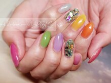 ネイルアンドリラクゼーション マーブル(MARBLE)/つけ放題¥7700