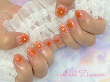 ネイルアート ジマー/チークネイル/パラジェル/韓国