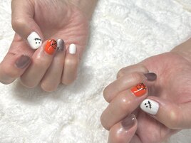 ハロウィンネイル