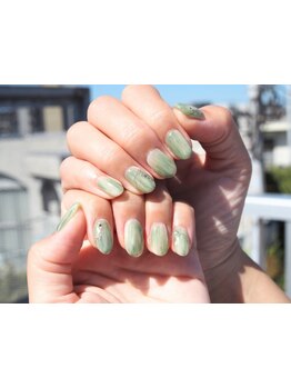 ショートネイルデザインが豊富