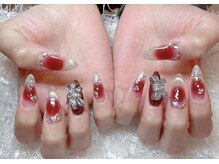 レアネイル 新宿(le'a nail)/マグネットチークデザイン