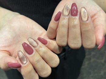 ネイルアンドアイラッシュ ルクソー シーホーク店(Nail&Eyelash LUXUEUX.)/【デザインネイル】