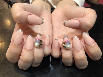 ボディ 高知店(BODY)/ラメフレンチ