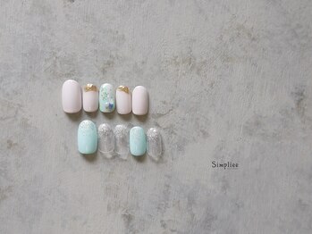 シンプリー 西荻窪店(Simpliee)/定額ネイル￥7900