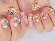 ネイルフロンティア 吉祥寺(NAIL FRONTIER)/ビビットお花畑11980円